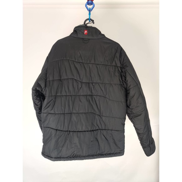 (V) Alpine Design Men puffy jacket snow winter black sz XL - Picture 3 of 8